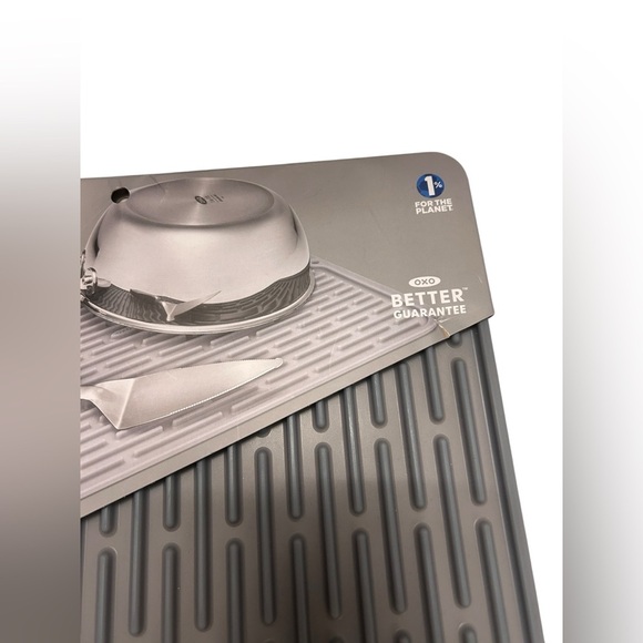 OXO Silicone Drying Mat - Dark Gray - Picture 2 of 6